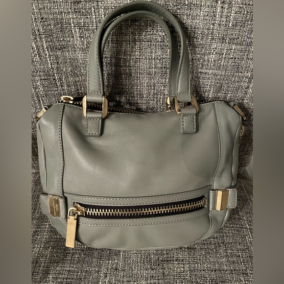 Botkier Light Gray Leather Satchel/ hobo - Picture 4 of 9